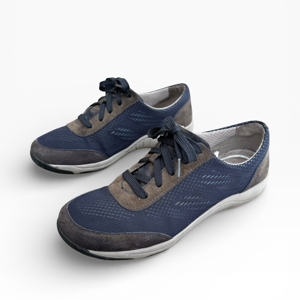 Dansko Hayes Women's Lace Up Comfort Sneakers Navy Grey EU 38 US 7.5 - 8 - Picture 6 of 15